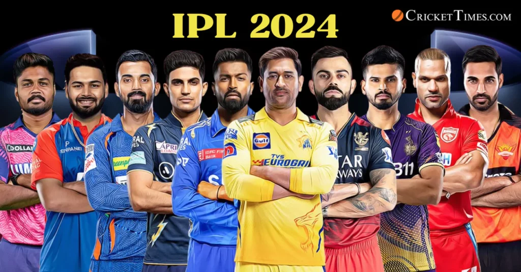 Listed here are the whole squads of all 10 groups after IPL 2024 public
